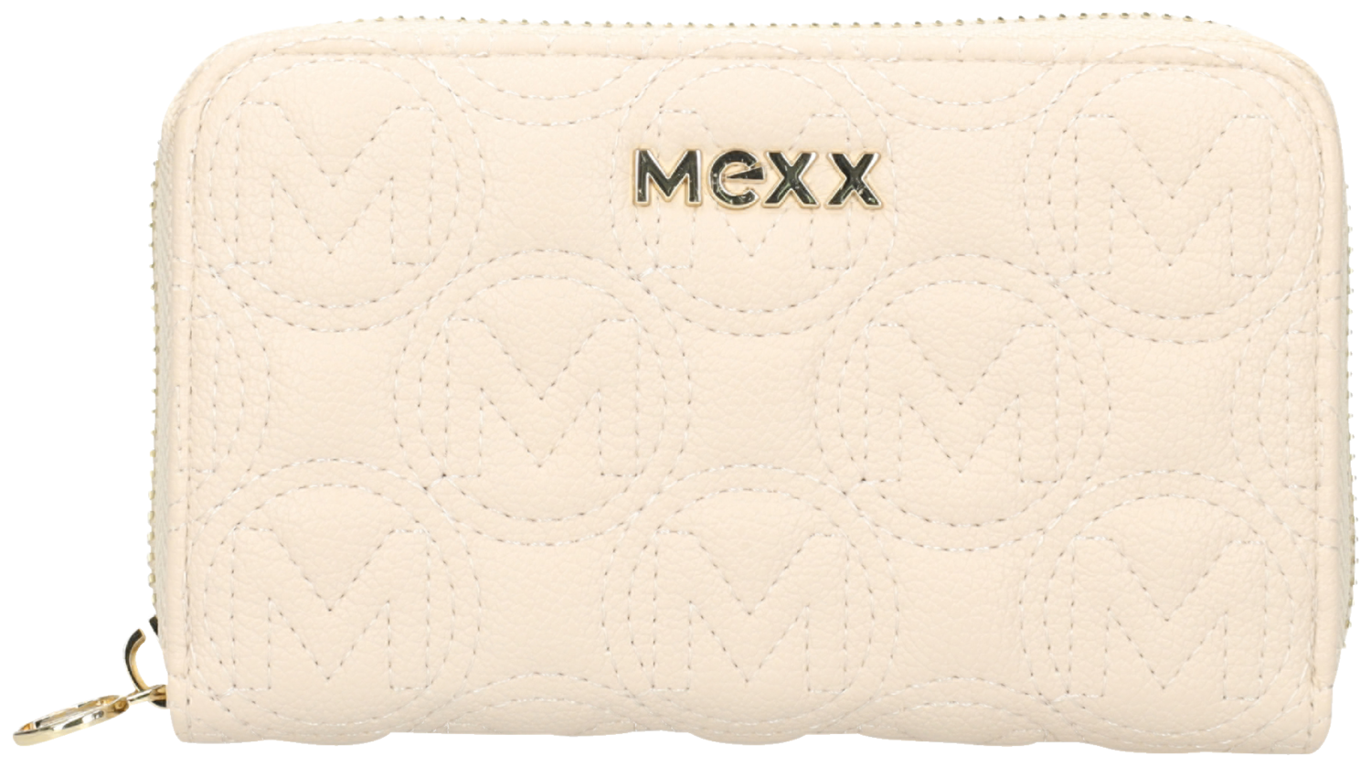 MEXX Portfel damski (beżowy haft)