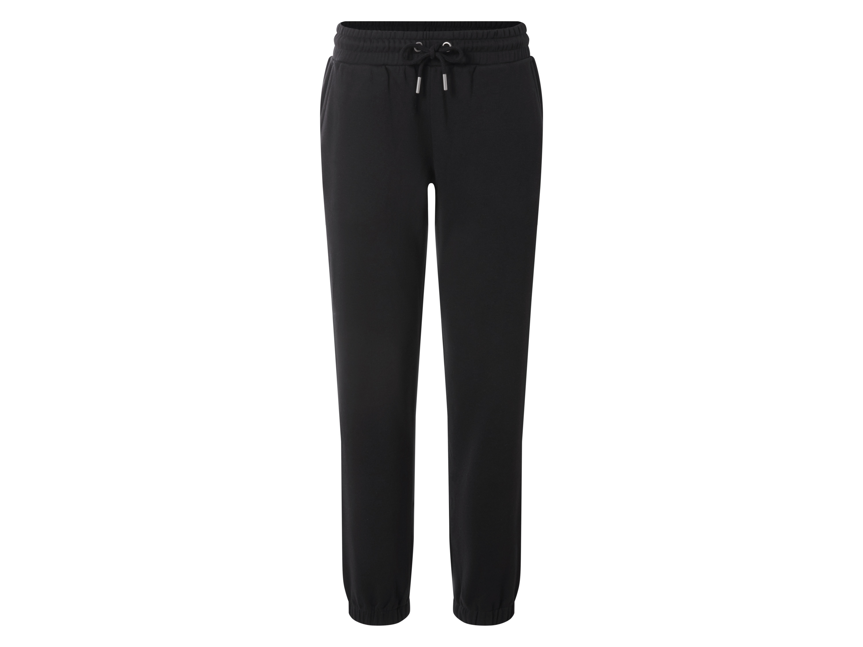 ESMARA® Spodnie dresowe damskie  (Czarny, XL (48-50))