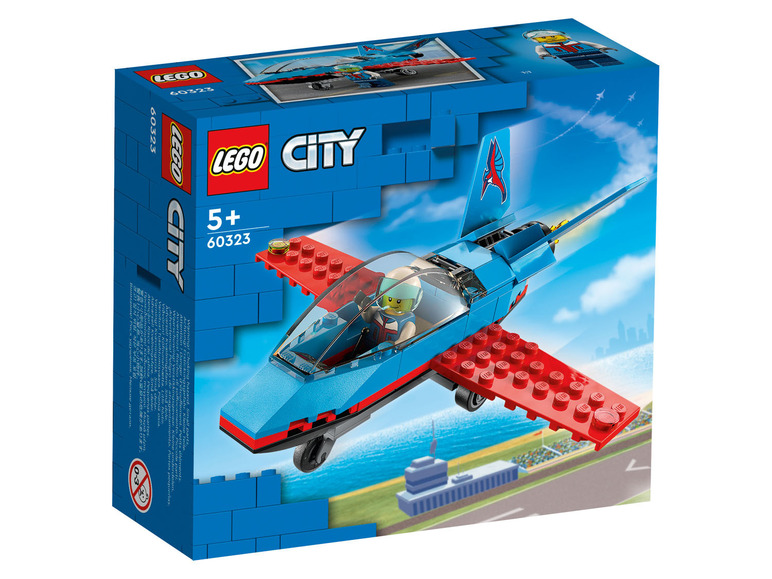 Pełny ekran: LEGO® City Zestaw klocków 60323 Samolot kaskaderski - zdjęcie 3