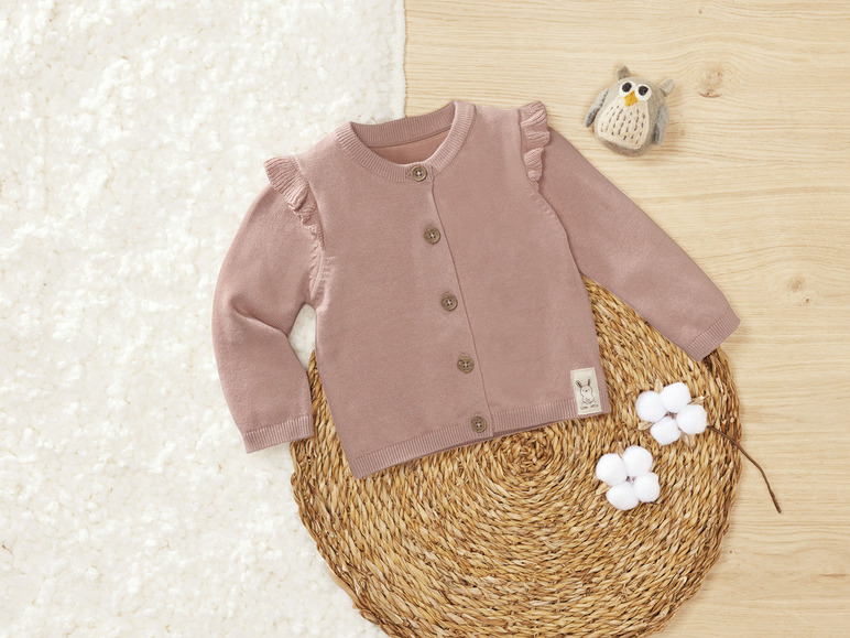 Pełny ekran: lupilu® Sweterek niemowlęcy z bawełny organicznej - zdjęcie 8