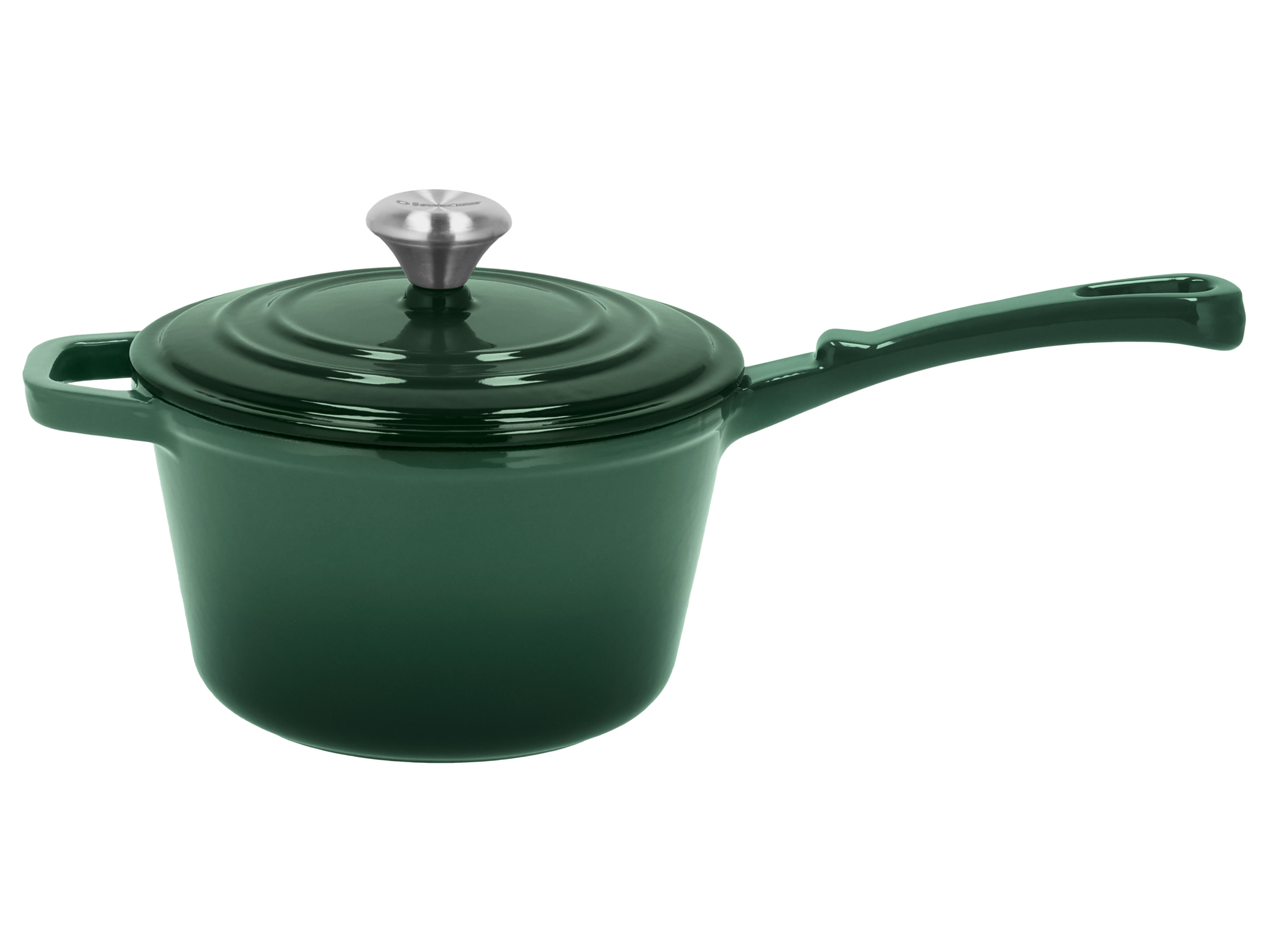 SILVERCREST® Rondel żeliwny, Ø 18 cm (zielony)