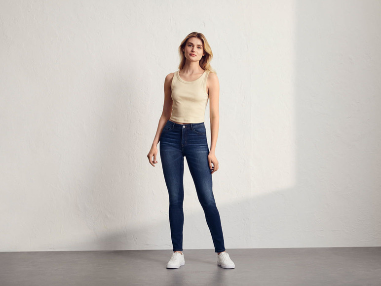 Pełny ekran: esmara Jeansy damskie super skinny fit z bawełną - zdjęcie 7