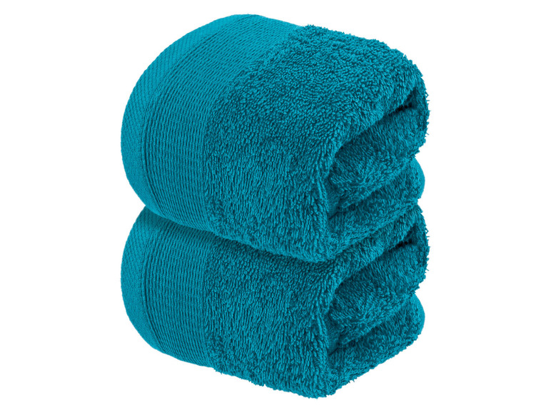 Pełny ekran: LIVARNO home Komplet 2 ręczników do rąk, 2 sztuki - zdjęcie 12