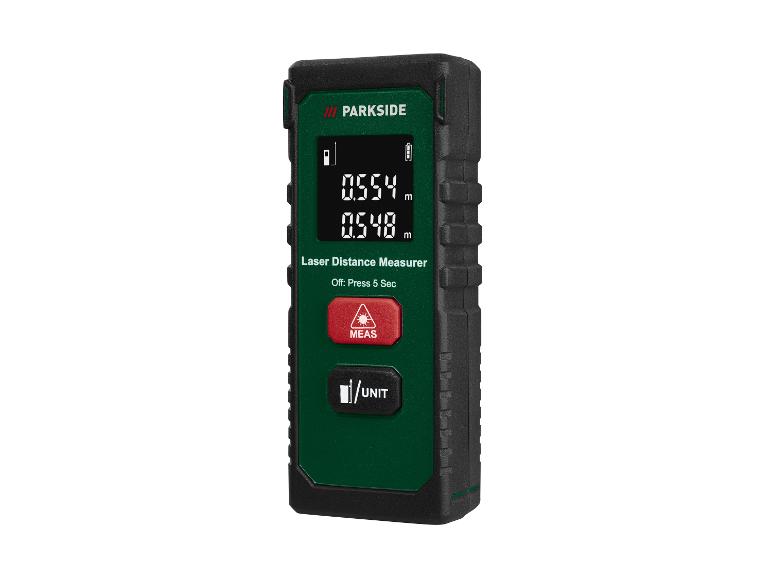 Laserowy dalmierz Parkside.