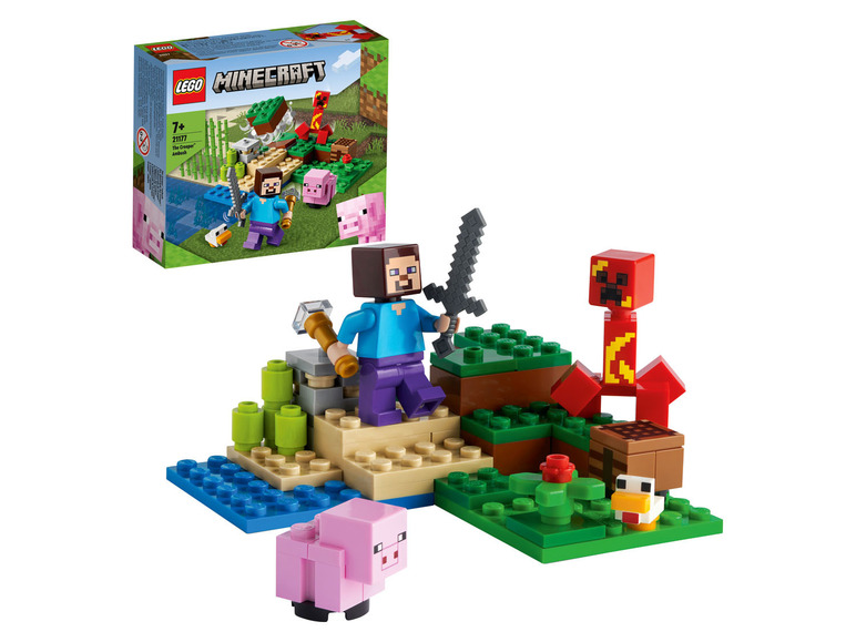 Pełny ekran: Lego Minecraft Zestaw klocków Minecraft 21177 Zasadzka Creepera - zdjęcie 4