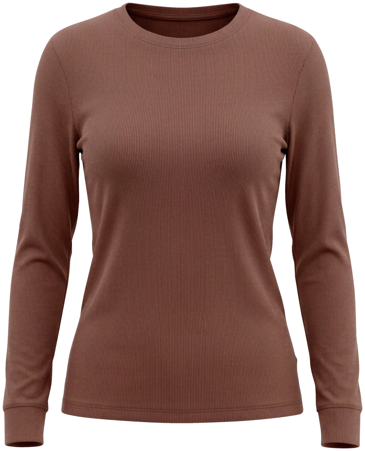 STRENESSE BLUE Koszulka damska longsleeve  (Brązowy, M)