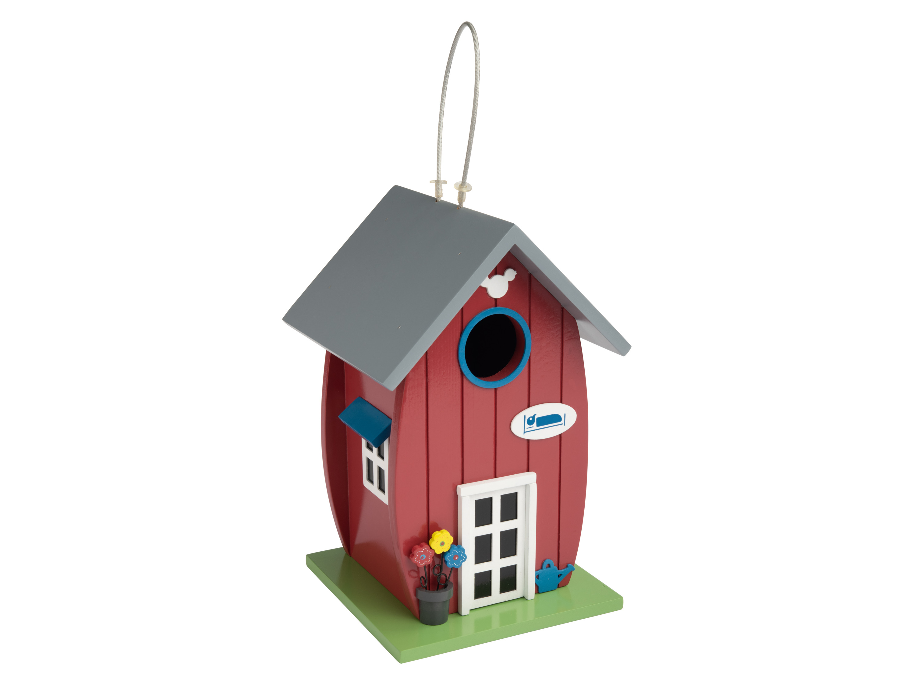 zoofari® Domek dla ptaków (Czerwony)