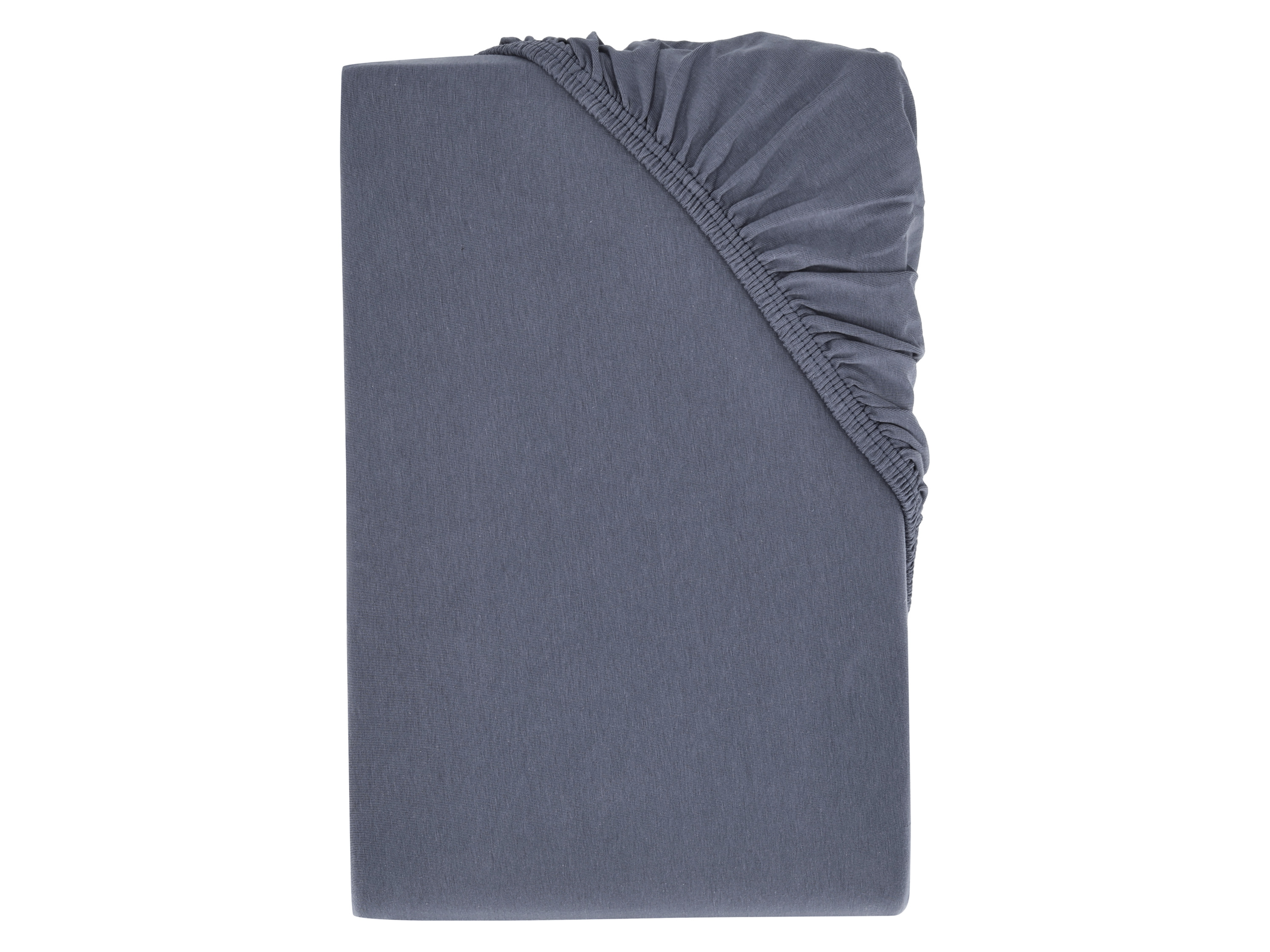 LIVARNO home Prześcieradło z gumką, 90-100 x 200 cm (Niebieski)