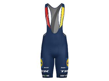 SANTINI Spodenki męskie na szelkach z kolekcji Team Lidl-Trek 2026