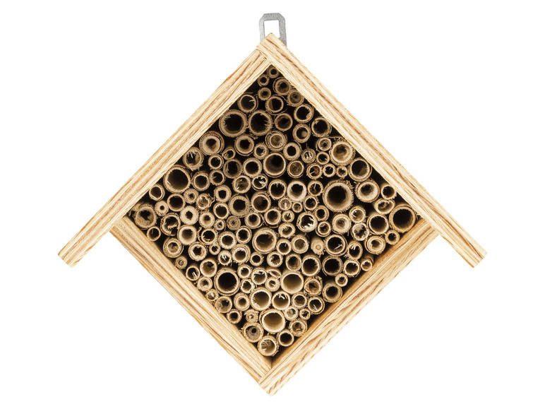 Pełny ekran: dobar Domek dla dzikich pszczół i owadów, z drewna - zdjęcie 5
