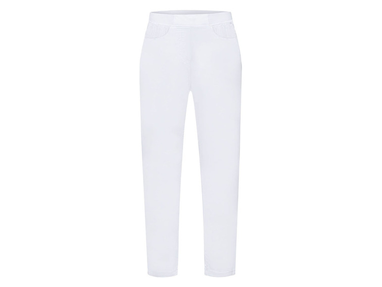 Pełny ekran: esmara® Spodnie robocze damskie, białe, 1 para - zdjęcie 8