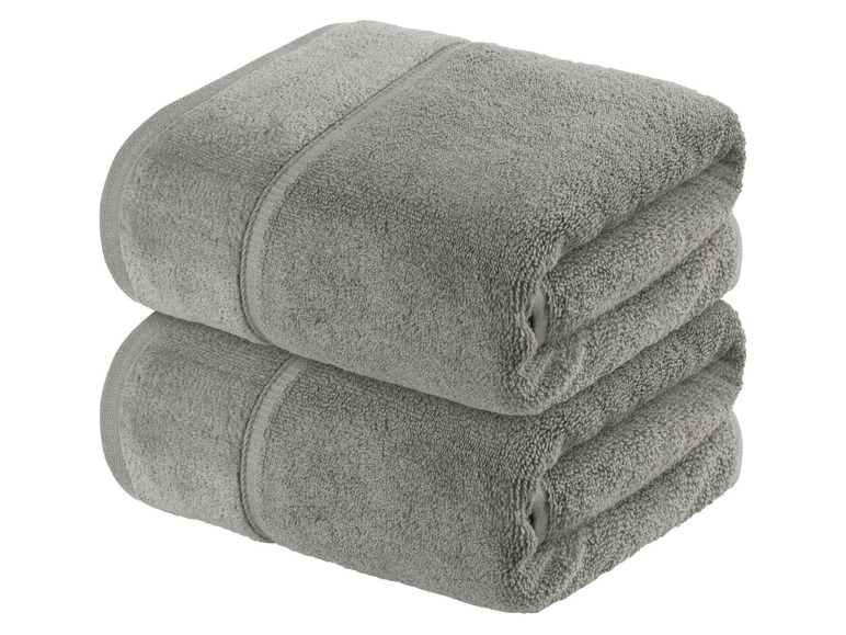 Pełny ekran: LIVARNO home Komplet 2 ręczników frotte, 50 x 100 cm - zdjęcie 7