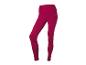Damskie legginsy sportowe w kolorze fuksji.