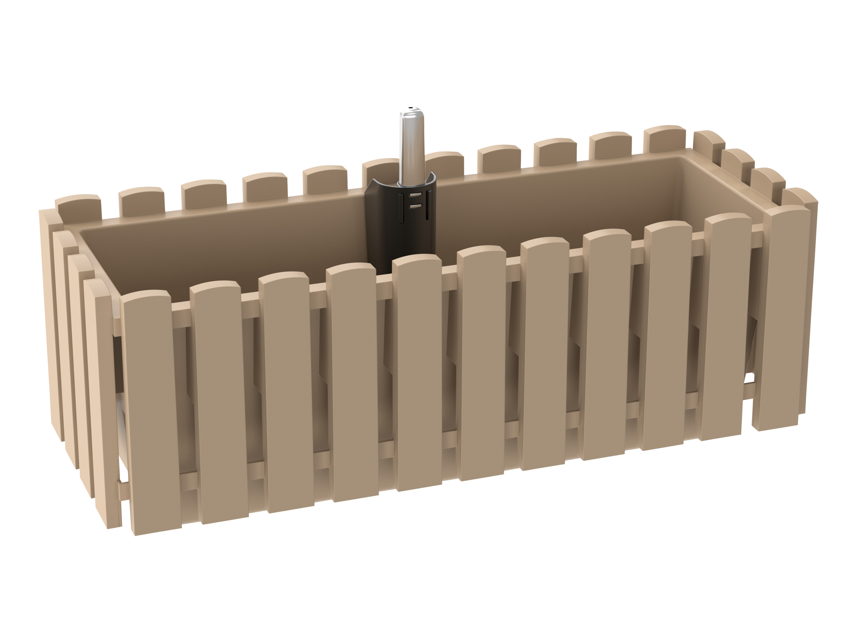 PARKSIDE® Skrzynka na kwiaty, 50 cm (Beżowy)