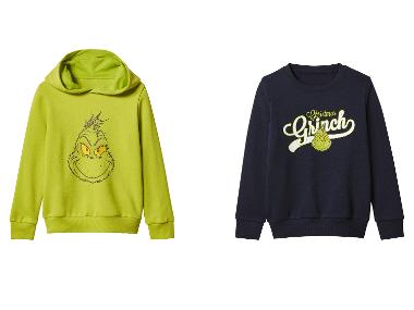 Bluza dresowa dziecięca Grinch