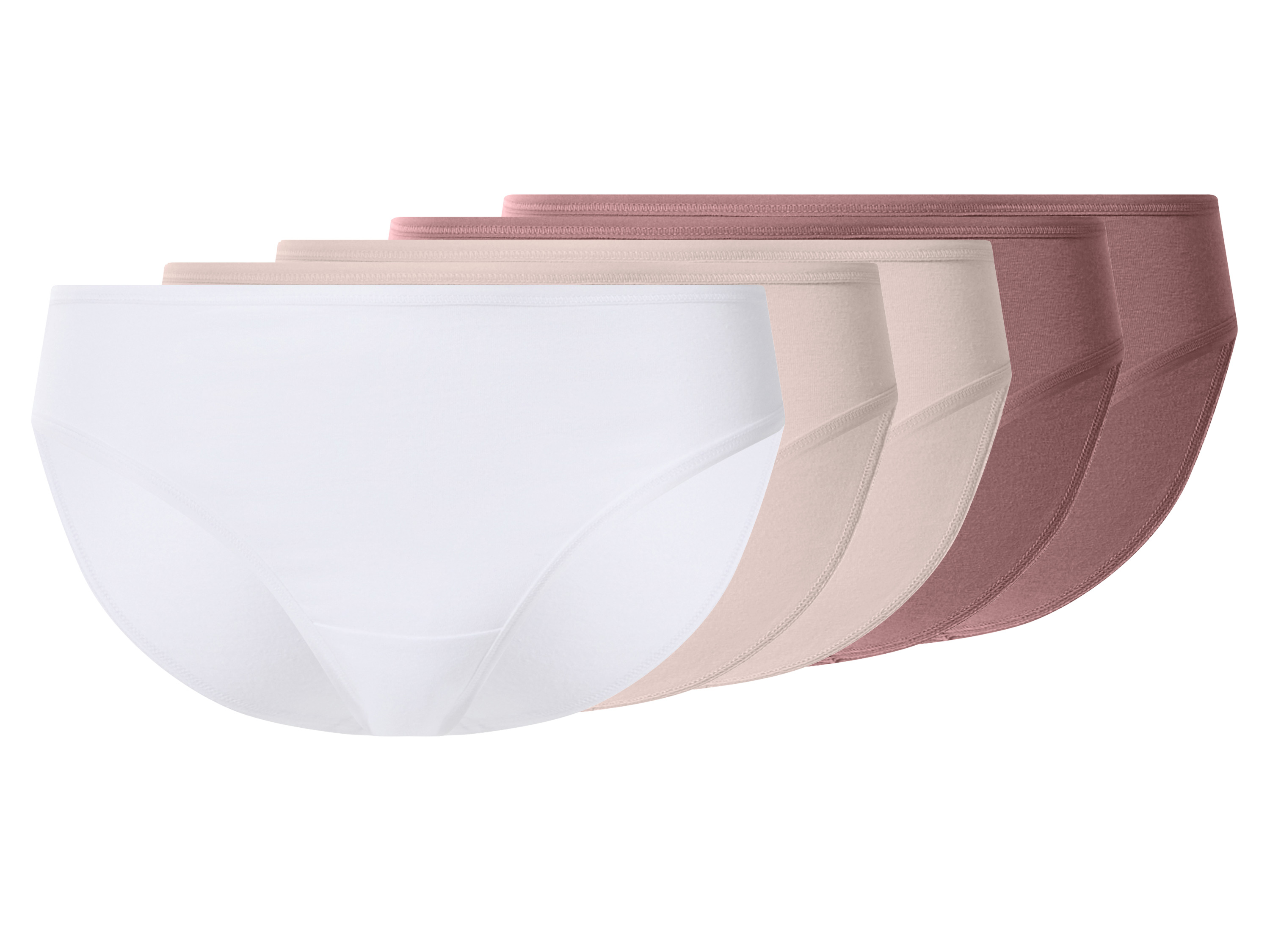 esmara® Majtki figi damskie z bawełną, 5 par 