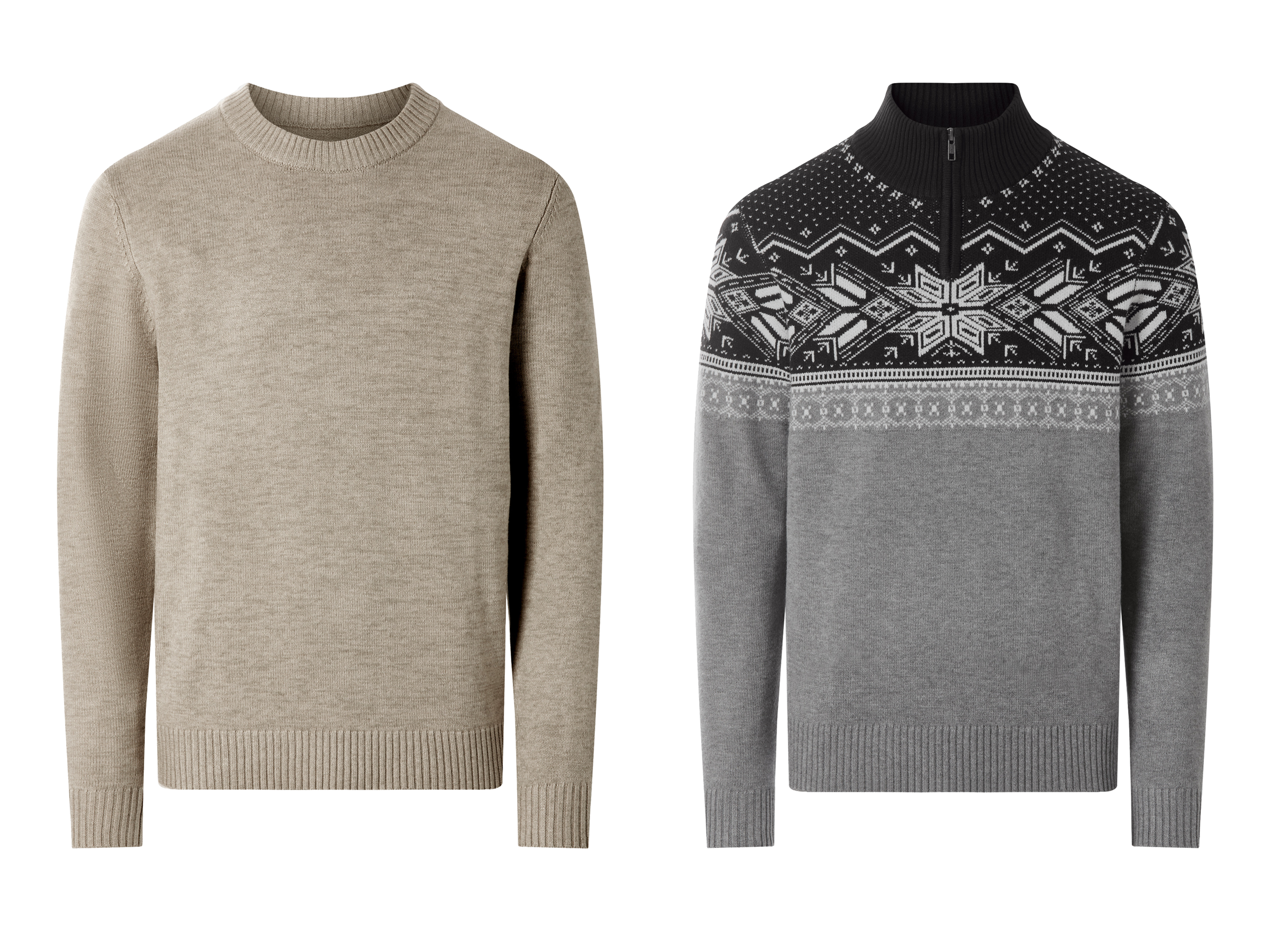 ESMARA MEN Sweter męski z dodatkiem wiskozy