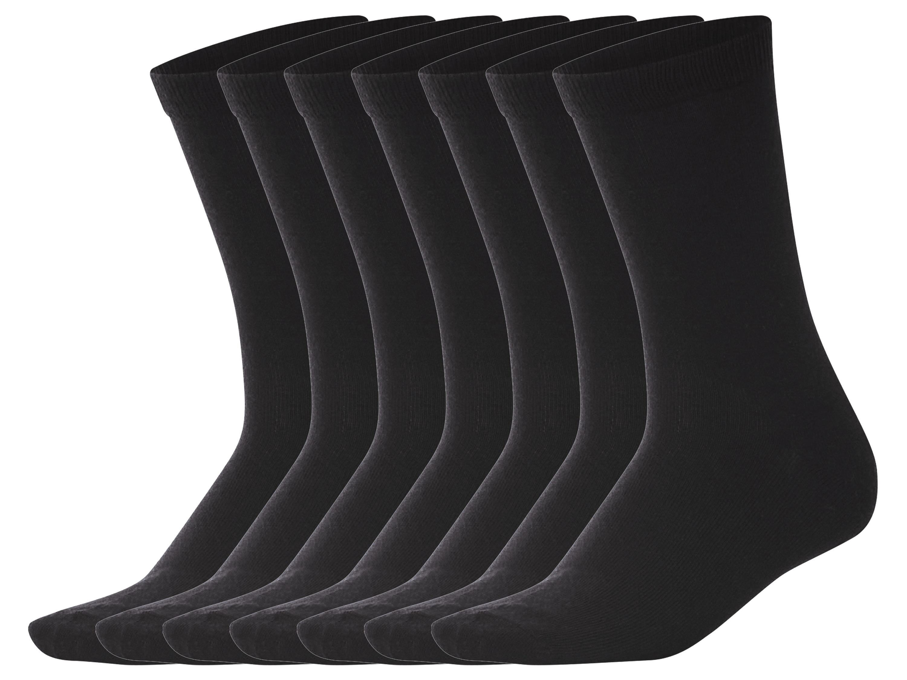 esmara® Skarpetki damskie z biobawełną, 7 par 