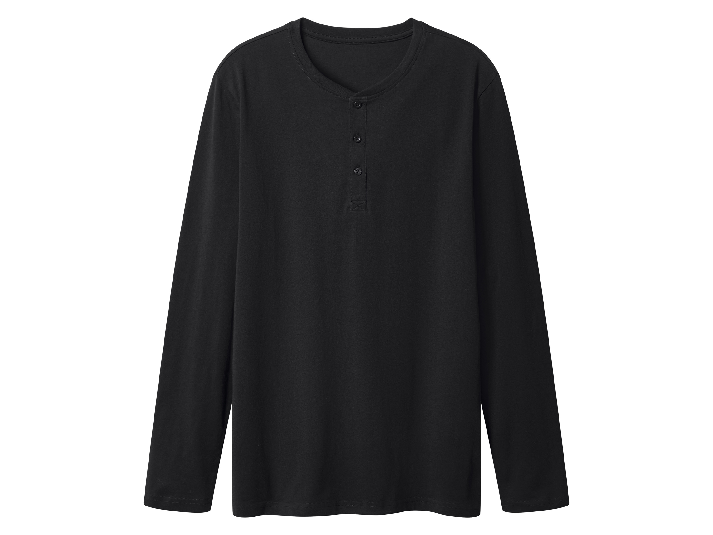 esmara Men Koszulka męska z bawełny z długim rękawem