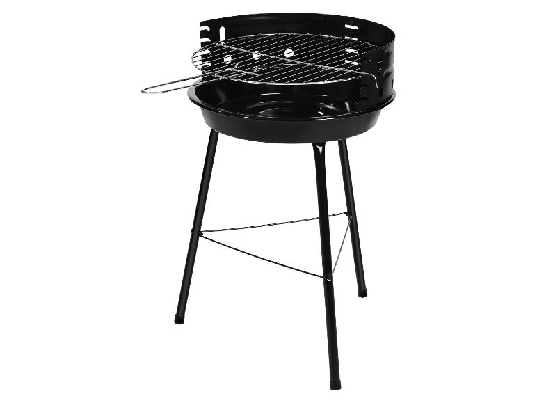 Grill okrągły na węgiel drzewny