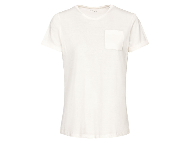 Pełny ekran: esmara® Piżama damska (t-shirt + szorty) z bawełny - zdjęcie 3
