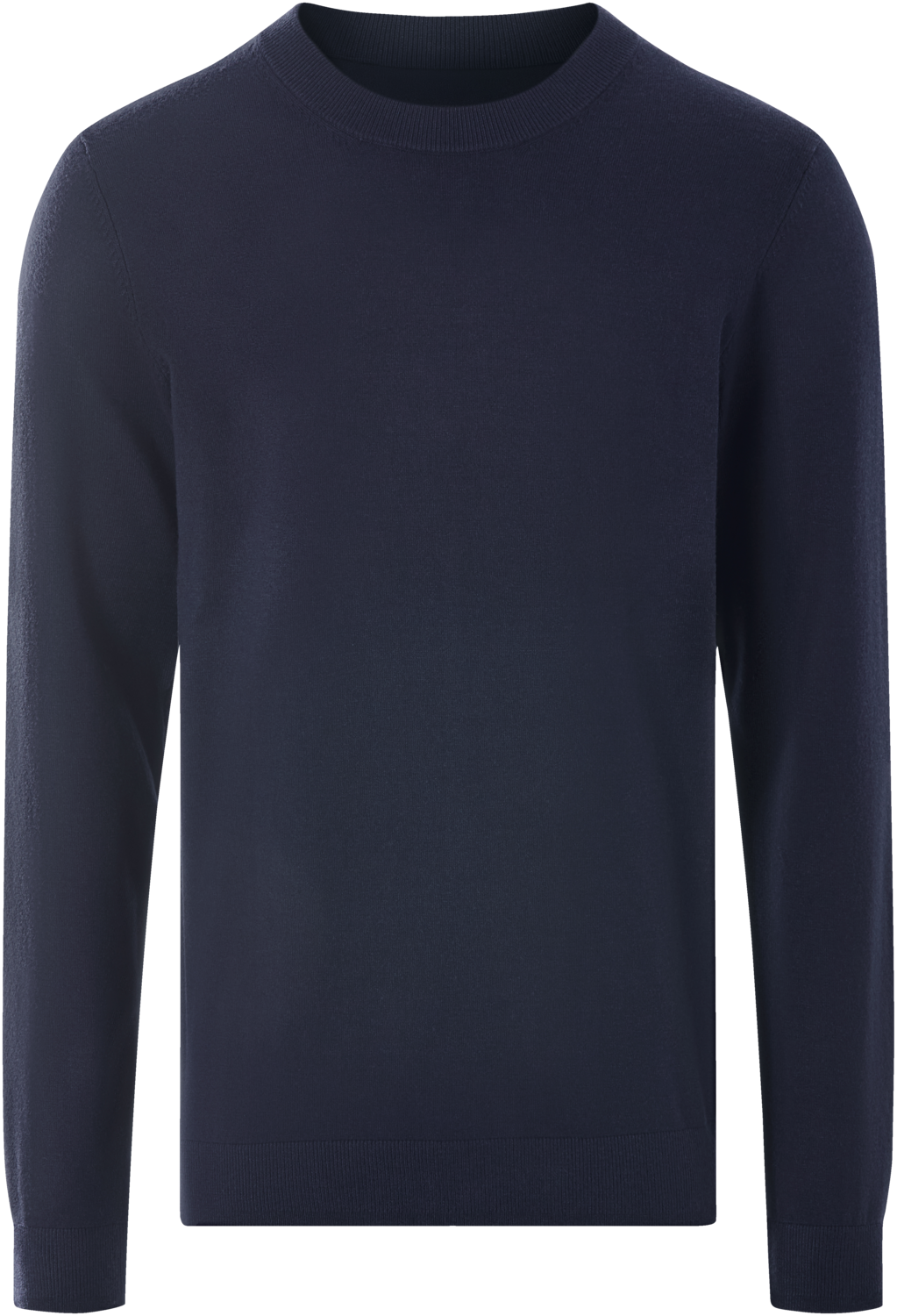 ESMARA MEN Męski sweter z drobnego dzianiny (Granatowy, XXL (60/62))