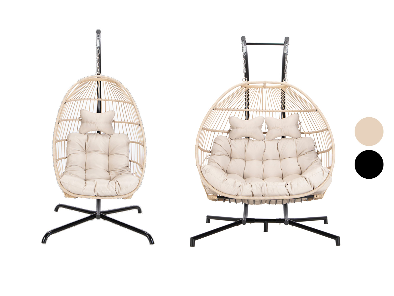HOME DELUXE Wiszący fotel LOMA