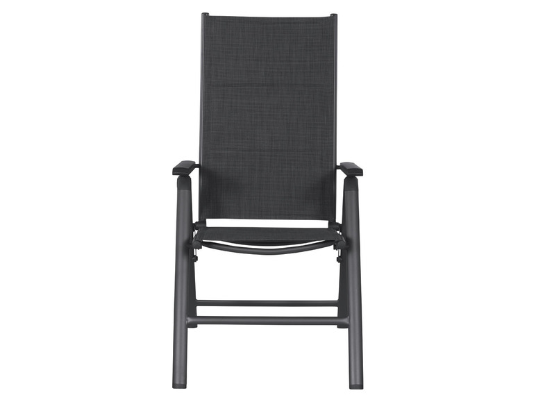 Pełny ekran: LIVARNO home Aluminiowy fotel składany Toronto, antracytowy, 2 sztuki - zdjęcie 5