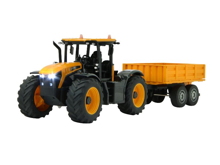 Ciągnik JCB Fastrac z wywrotką