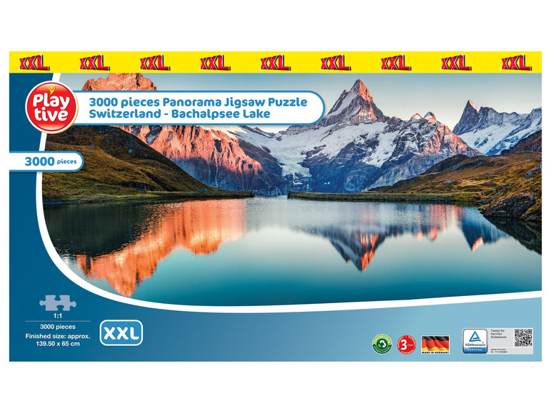 Pełny ekran: PLAYTIVE® Puzzle panoramiczne XXL 3000 elementów, 1 sztuka - zdjęcie 5