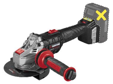 PARKSIDE PERFORMANCE® Akumulatorowa szlifierka kątowa, 20 V, PWSAP 20-Li G7 (bez akumulatora i ładowarki)