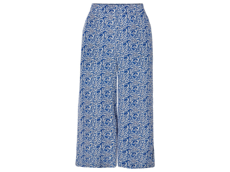 Spodnie damskie z wiskozy, wide leg