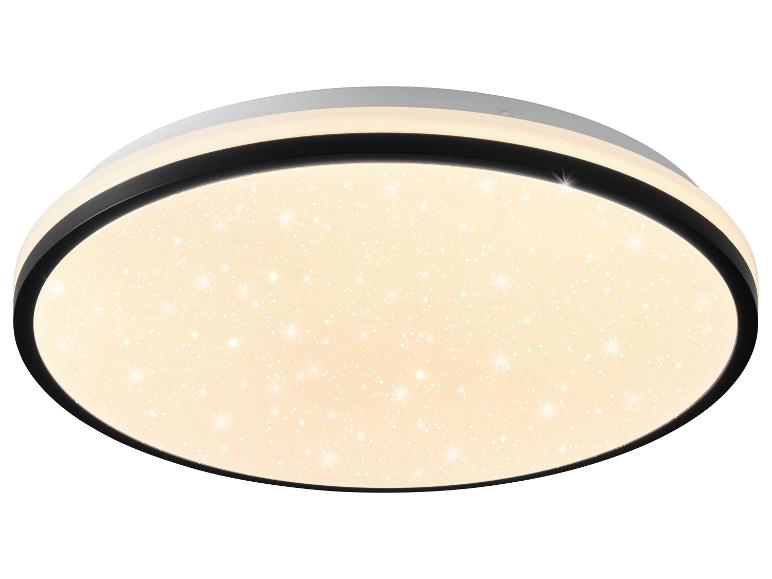 Okrągła lampa sufitowa LED z efektem gwiezdnego nieba