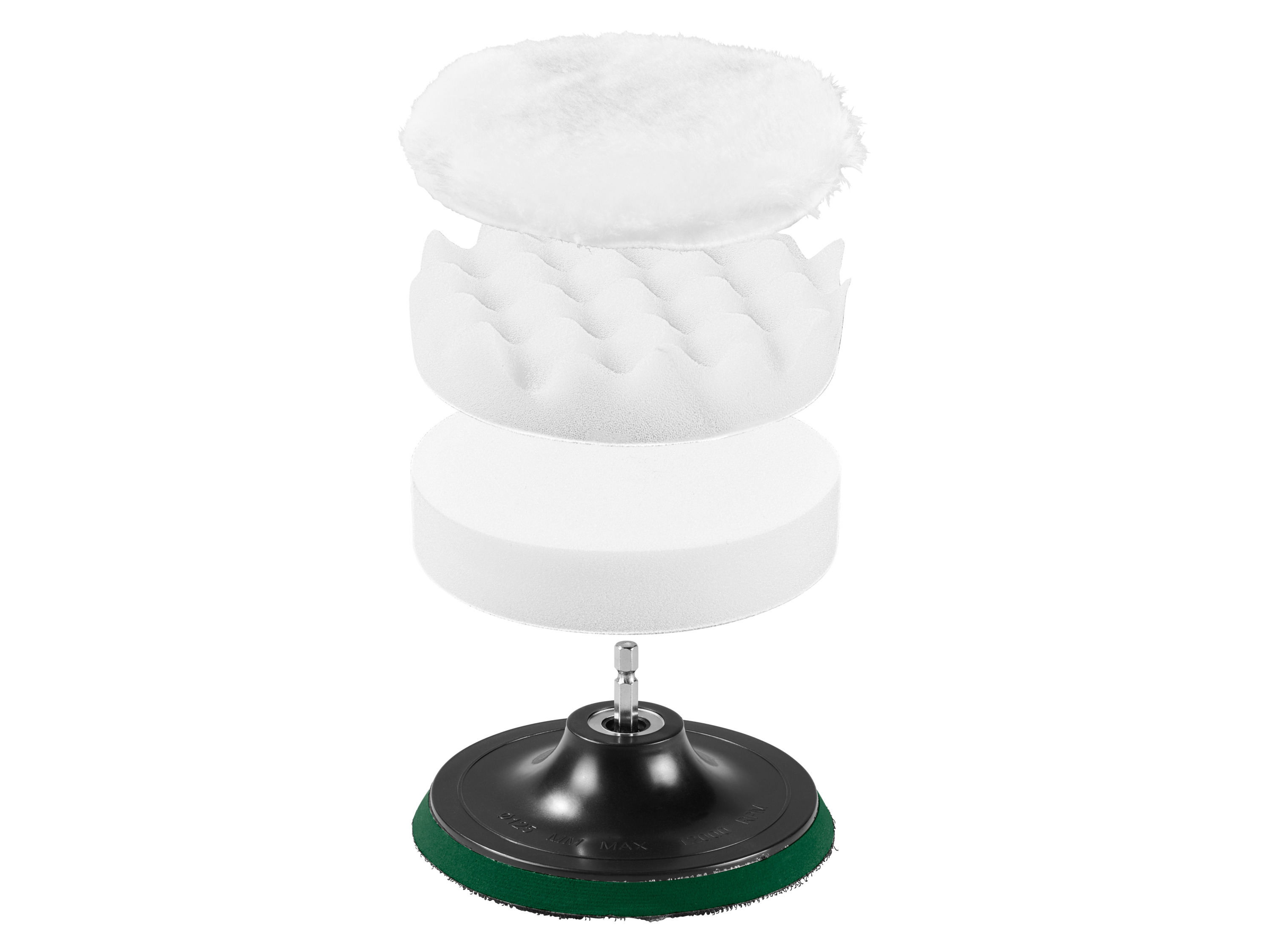 PARKSIDE® Zestaw szlifierski stożkowy / Krążek do usuwania folii / Zestaw szczotek do czyszczenia / Zestawy polerskie (Zestaw do polerowania 5 sztuk.)