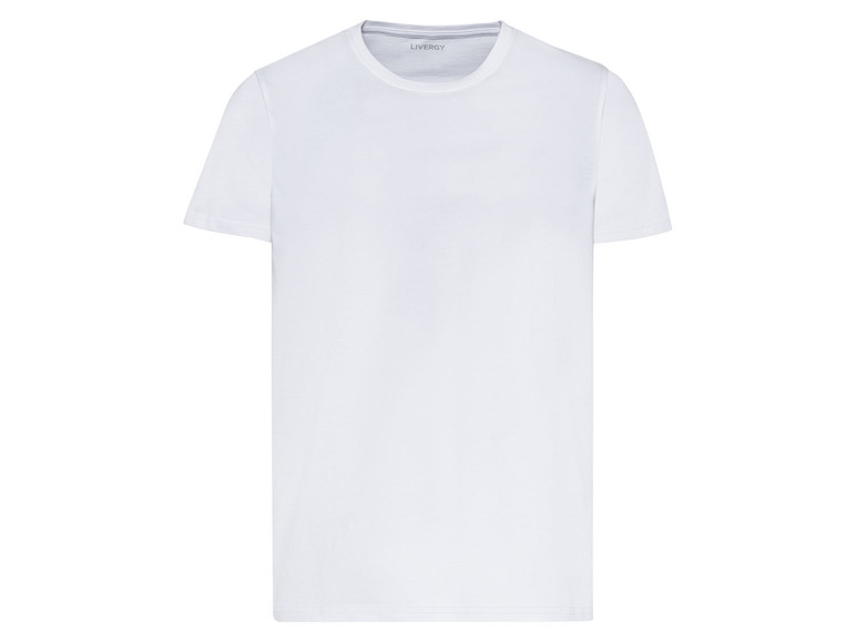 Pełny ekran: LIVERGY® Koszulki męskie z bawełny, 2 sztuki - zdjęcie 2