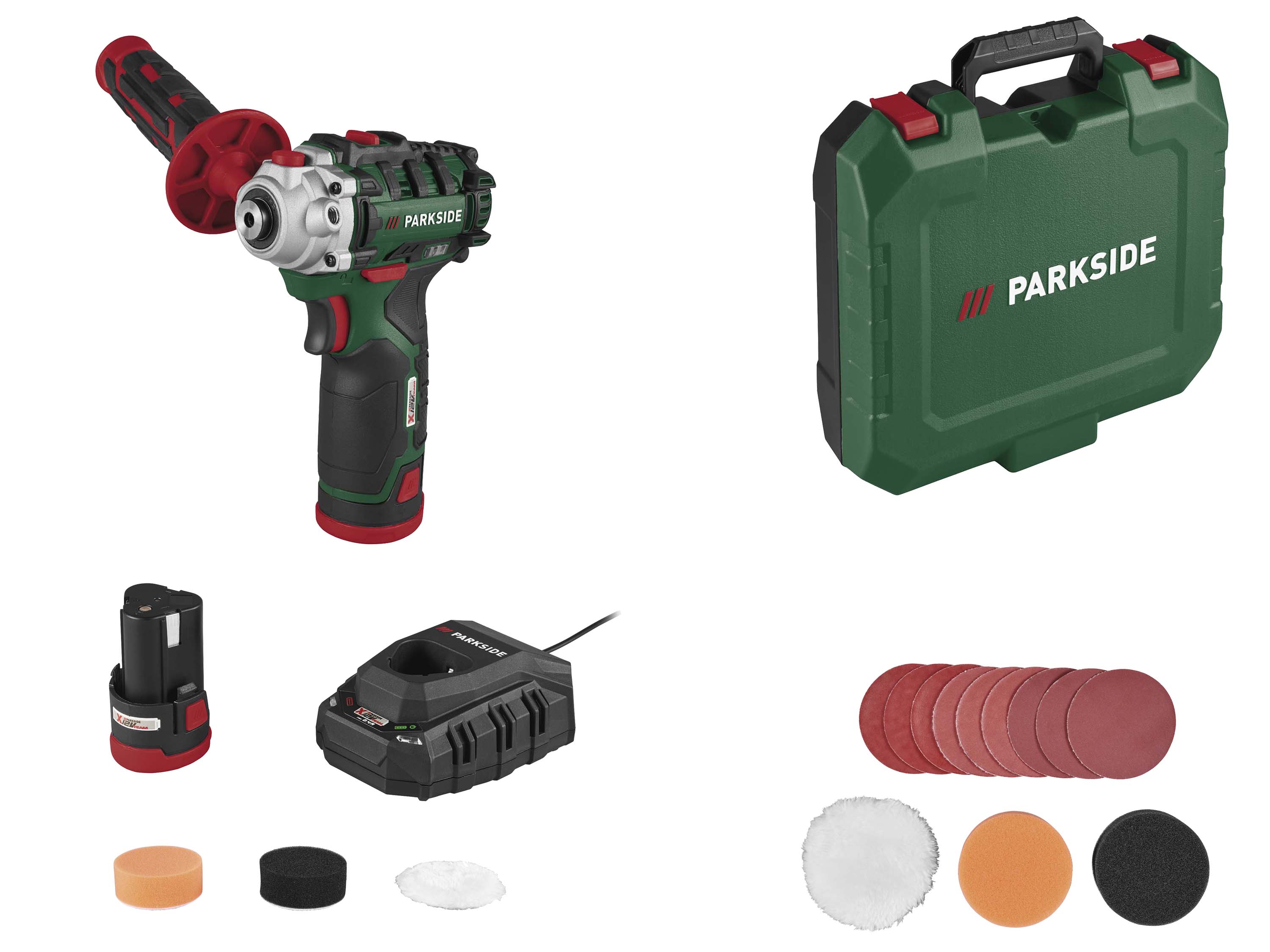 PARKSIDE® Akumulatorowa polerka 12 V