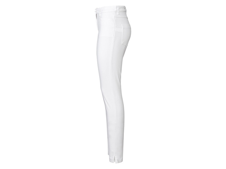 Pełny ekran: Spodnie damskie, białe - zdjęcie 3