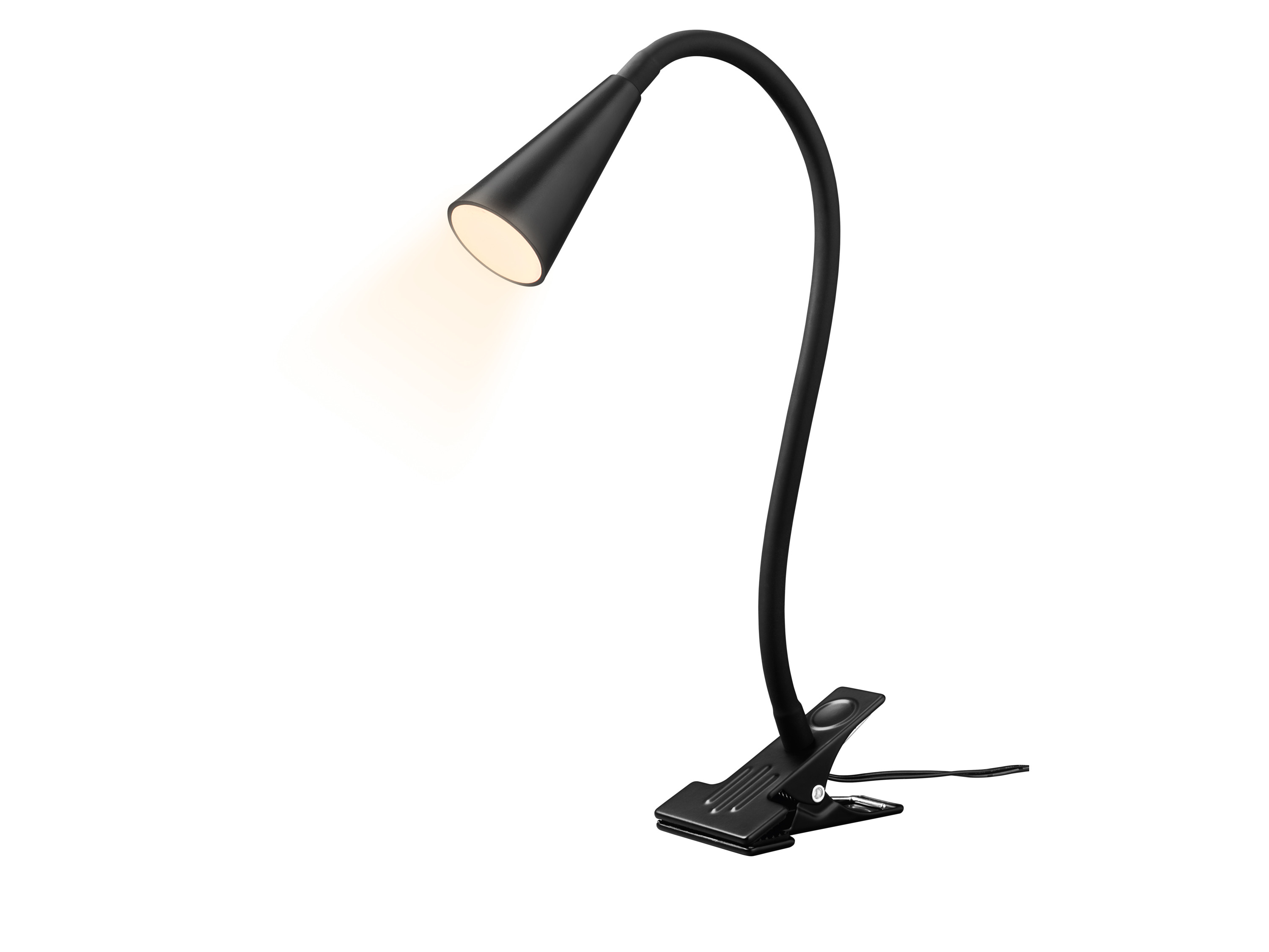 LIVARNO® Lampka LED z mocowaniem, 3,5 W (Przypinane reflektory LED, Czarny)