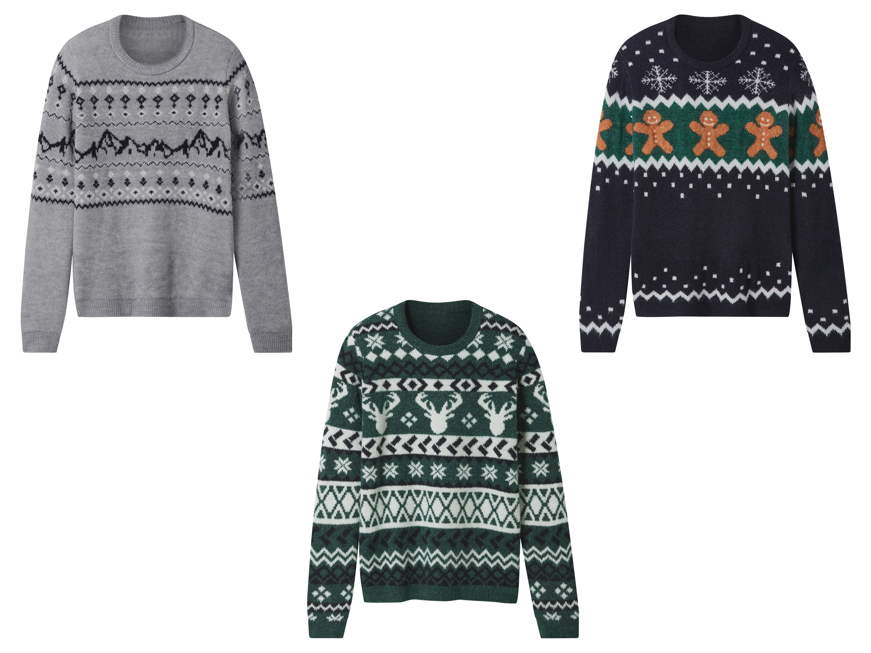 esmara® Sweter dziecięcy ze świątecznym wzorem