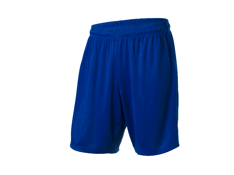 Niebieskie spodenki sportowe