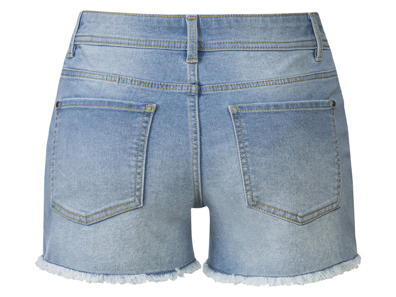 Pełny ekran: esmara® Szorty jeansowe damskie z bawełną - zdjęcie 7
