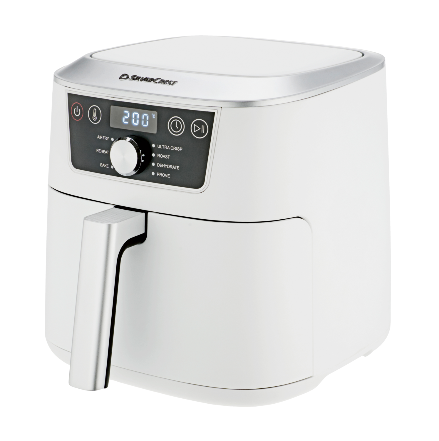 SILVERCREST® Frytkownica beztłuszczowa Air Fryer, 6,7 l, biała