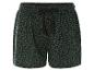 Szorty dresowe w kolorze zielonym z motywem lamparta.
