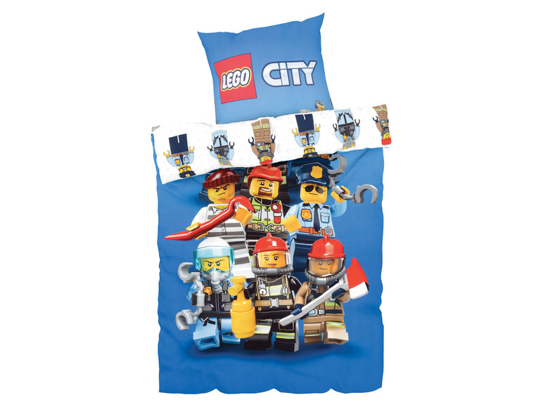 Pełny ekran: LEGO Ninjago / City Pościel dziecięca, 140 x 200 cm - zdjęcie 2