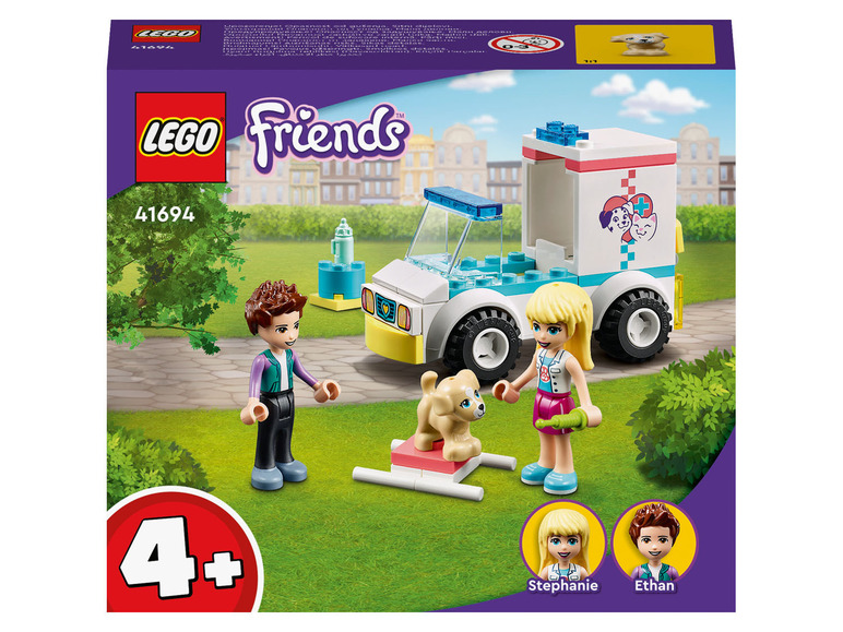 Pełny ekran: LEGO® Friends 41694 Karetka kliniki dla zwierzątek - zdjęcie 1