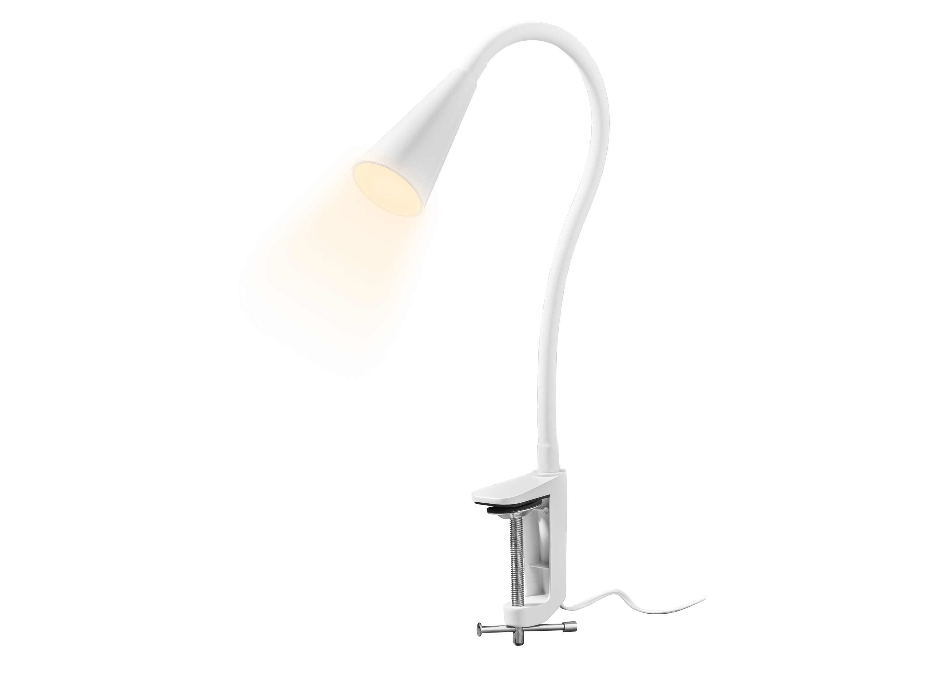 LIVARNO® Lampka LED z mocowaniem, 3,5 W (Reflektor LED z klipsem, biała)