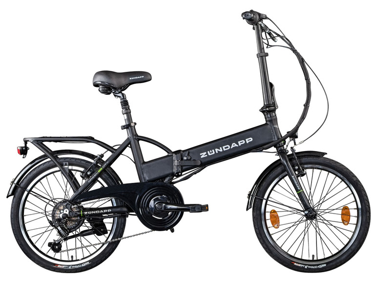 Pełny ekran: Zündapp Rower elektryczny składany E-Bike Z101, 20" - zdjęcie 2
