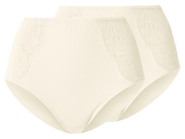 ESMARA® Figi damskie z bawełną, 2 pary