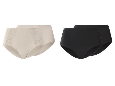 ESMARA® Majtki modelujące damskie, 2 pary