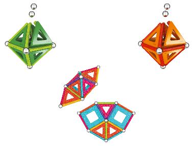 Geomag Klocki magnetyczne, 35 elementów